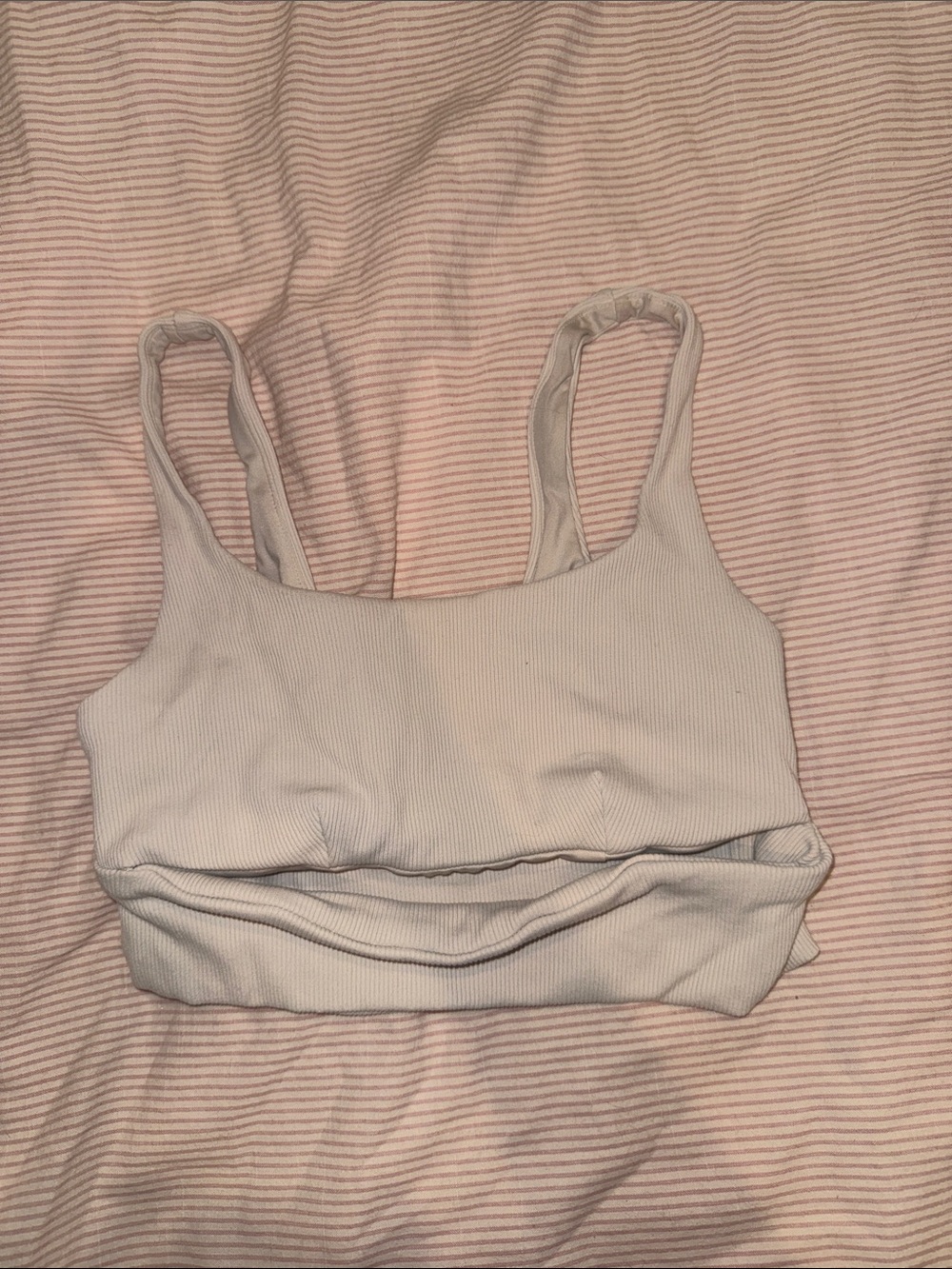 Alo yoga slit bra Ribbed medium - Picture 3 of 4